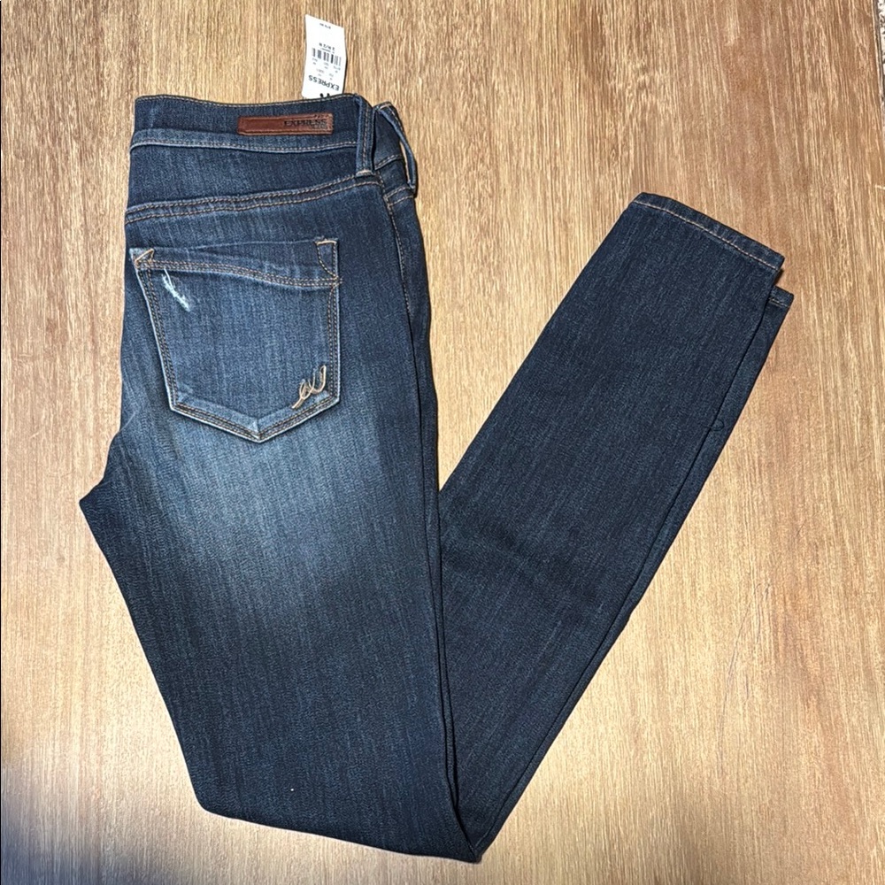 Women's Distressed Express Mid Rise Legging Size 2R